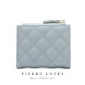 Pierre LOUES Mizuki Wallet Women's Small Folding Wallet PU Leather Premium BAEOS. 