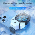 Universal Mini Mobile Phone Cooling Fan Radiator Turbo Hurricane Game Cooler Cell Phone Cool Heat Sink For Phone Cologo. 