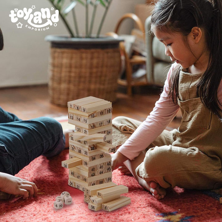 Toyland%20Emporium%20%E2%80%93%20Toys%20%E2%80%93%20Games%20%E2%80%93%20Jenga%20Tower%20Game%20%E2%80%93%20Wooden%20Block%20Stacking%20Game%20for%20Kids%20&%20Family%20%E2%80%93%20Fun%20Toys%20for%20Girls%20&%20Boys%20%E2%80%93%20Educational%20Toy%20%E2%80%93%20Indoor%20&%20Outdoor%20Kids%20Game%20%E2%80%93%20Party%20Game%20%E2%80%93%20New%20Toys%20for%20Kids%20%E2%80%93%20Family%20Fun%20Toy%20%E2%80%93%20Montessori%20Learning%20Blocks%20-%20Image%204