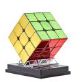 GC 3x3 Shiny Cyclone Boys Metallic Cube for Speed Lovers | High Quality Magnetic Cube Puzzle Toy. 