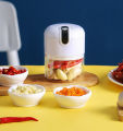 USB Electric Chopper- Portable Mini USB Electric Garlic Chopper, Food Processor, Garlic Grinder, Vegetable Meat Grinder Mini Electric Chopper(250ML). 