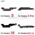 Original For Oneplus 5 5T 6 6T 7 7T 8 8T 9 10 Pro 9R USB Charging Port Board Flex Cable Connector with Earphone Audio Jack Port. 