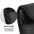 For Nokia 2760 2720 Flip Leather Case Phone Pouch For Alcatel Go Flip V/4/3Flip Belt Clip Waist Bag. 