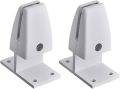 2 pcs Desk Screen Baffle Fixed Clamp, Desktop Screen Partition Clip, Office Desk Divider Clamp Desk Partition Support Holder, Table Separator Board Clamp for Home Office. 