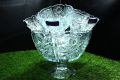 DELISOGA Glassware Ice Cream Set – 7 Piece Dessert Serving Set | Crystal Glass Fruit & Custard Bowls | Luxury Glassware for Ice Cream, Sweets, & Party Desserts. 
