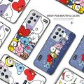 Kingdoor for Samsung S9 Plus Back Cover Cartoon Korea Boys (BT21) Doll Soft Silicone TPU Phone Case. 