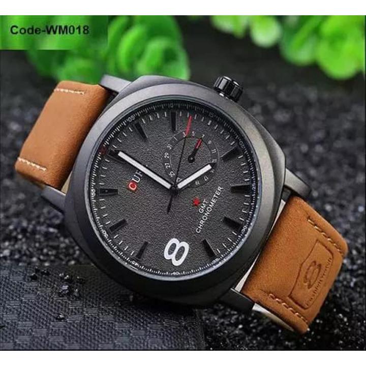 Men,s White / Black Face Watch
