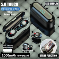 Air F9 Max TWS Bluetooth Earphone LED Display In best price. 