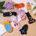 TYRY.HU 1Pc Baby Silicone Teether Remote Control Shape Teether Rodent Gum Pain Relief Teething Toys Sensory Educational for Kids. 