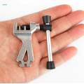 Bike Chain Breaker Reusable Repair Kit Splitter Link Splitter Cutter Pin Link Remover Chain Opener for Bike Cycling. 