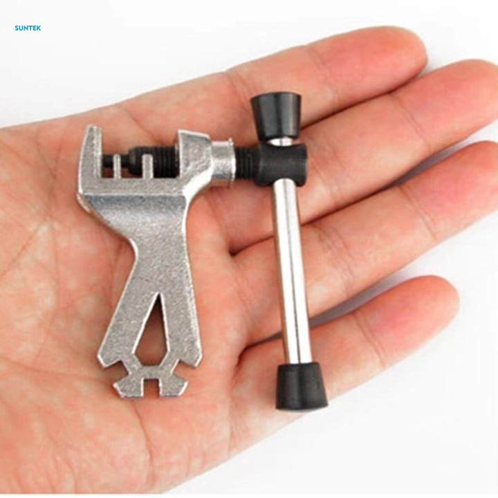 Bike Chain Breaker Reusable Repair Kit Splitter Link Splitter Cutter Pin Link Remover Chain Opener for Bike Cycling