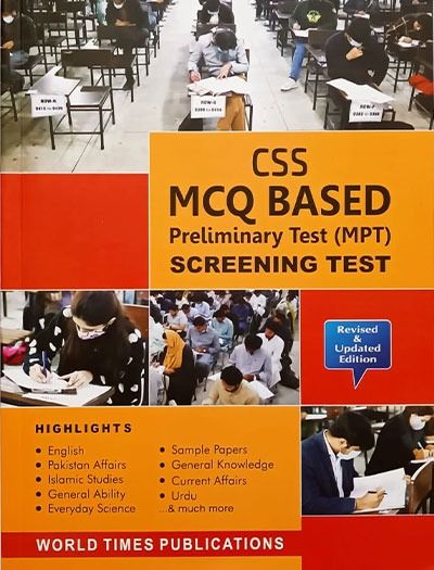 CSS 2024 MCQ Based Preliminary Test (MPT) Screening Test Guide