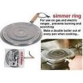 Simmer Ring - Heat Diffuser Stove Pan - Gas Electric Slow Cook Ring. 
