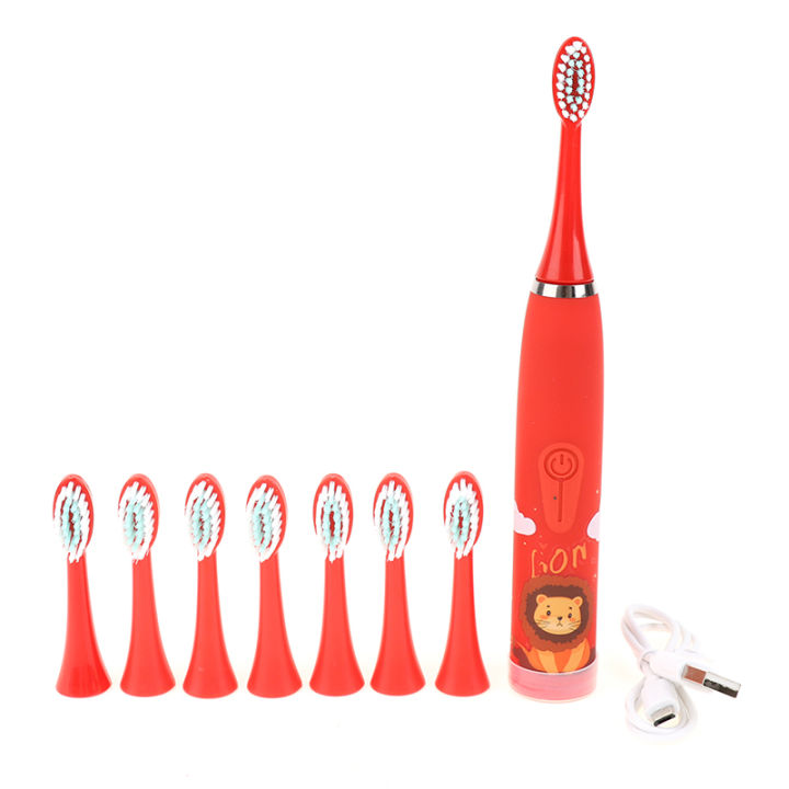 Sonic Children's Electric Toothbrush 3 To 12 Years Old Teeth cleanOral Bacteria Creek
