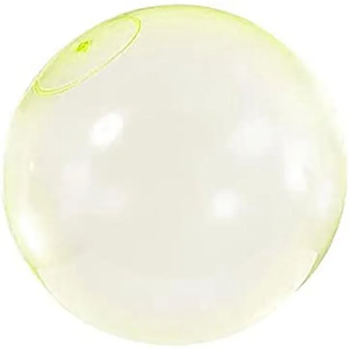 Bubble Ball Toy Inflatable Water Ball Inflatable Water Ball Soft Rubber for Adults Kids, Funny Summer Beach Garden Outdoor Game Party