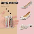 Shiny Rhinestone Elastic Shoe Ankle Straps Strap Detachable Lazy Shoelaces Shoes Fixing Strap Decorations Woman Anti Falling Heel Non-Slip Belt High Heels Anti-Loose Shoelace. 