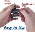 HAND DIGITAL STEEL TASBEEH COUNTER - STEEL COUNTER - HAND DIGITAL COUNTER - STEEL TSABEEH COUNTER - COUNTER - TASBEEH COUNTER - HAND STEEL TASBEEH. 