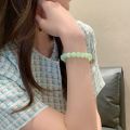 Beads Play Plate Bead Beads Bracelet Around The Finger Women  Men/Women  Men Gradient Color Beads Adjustable Stretch Bracelet For Anxiety Relief Jewellery Accessories Student. 