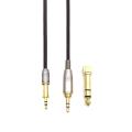 FeiYen Replacement Audio Upgrade Cable for AKG K450 / K451 / K452 / K480 / Q460 Headphones 1.2m/4feet. 