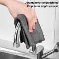 1/5Pcs Thickened Magic Cloth Reusable Microfiber Glass Windows Wipe Rags Multifunction Car Washing Towel Bathroom Cleaning Tool. 