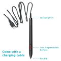 HUION PEN80 Graphic Tablets Pen Digital Pen Rechargeable Pen Black. 