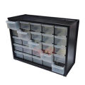 Cabinet 25 Plastic Drawer Box , Jewelry Box,Stationary Box, Medicine Box Wall-mounted Component Box electronic components Storage Tool Box. 