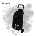 Trolley Bag - Shopping Trolley Bag - Trolley Bag - Shopping Bag on Wheels - Grocery Bag on Wheels (Grey, Trolley Only, Black, Blue, Lemon Yellow). 