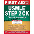 First Aid for the USMLE Step 2 Clinical Knowledge CK Latest Edition Original Coloured Review Guide for USMLE Step 2 Exam Preparation. 
