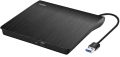 Cocopa USB 3.0 External CD/DVD Player and Writer Black. 