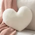 Heart Shaped Pillows – Soft Cotton Filled Love Cushions for Bedroom and Living Room Decor Ideal Valentine’s Day Gift. 