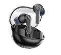SoundPEATS Clear Wireless Earbuds Bluetooth 5.3 Earphone in Ear Buds, 12mm Drivers Dual Mic with ENC, Clear Calls, Game Mode, 40Hrs Playtime, IPX4, Transparent Design. 