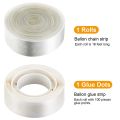Pack Of 2. Balloon Arch tape 16 feet (5 Meter) and 100 Glue Dots Stickers Removable. Birthday Party Decoration, Happy Birthday,Weddings, bridal shower. 