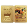 Poppies Muoe Pokemon Rainbow Cards Gold Silver Vmax GX Card Collection Battle Trainer Card Spanish English French Child Toys Christmas Gifts. 
