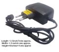 Mobile Phone Charges Hi-Power 8600 Hi-Speed IC 13003 Mini Gold Seven Light Charger for Android/Samsung Black Plastic QWIS-1001-20 QUALITY WEB PLACE. 