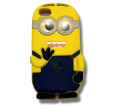 Cartoon Minion Soft Rubber Silicone Back Case Cover for Apple iPhone 5G. 