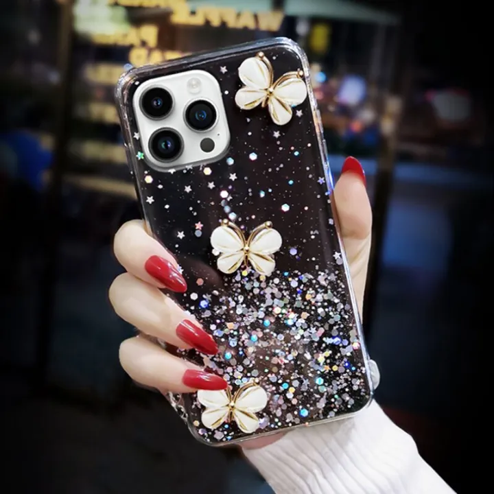 For%20iPhone%2013%20Pro%20Max%20Back%20Cover%20Luxury%203D%20Shiny%20Rhinestone%20Butterfly%20Glitter%20Sequins%20Starry%20Girls%20Cases%20Clear%20Soft%20TPU%20Silicone%20Protective%20Mobile%20Phone%20Case%20-%20Image%203