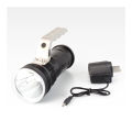 800 Lumens CREE LED High Power Metal Portable Search Light - Black. 