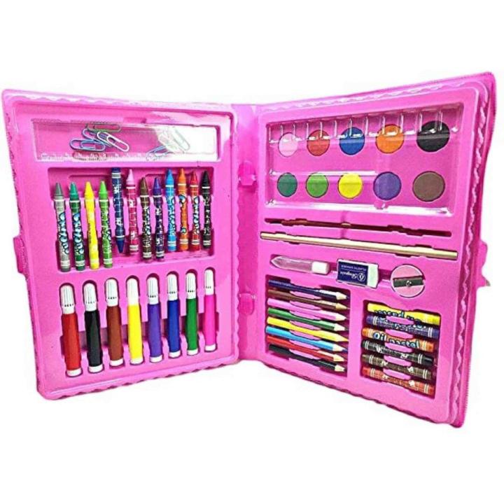 Multi Colouring set 68 PCS Kit / Set With Button Box Best Quality for kids