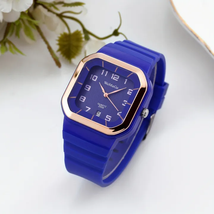 Rectangle%20Pointer%20Quartz%20Watch%20For%20Women%20Men%20Color%20Block%20Minimalist%20Arabic%20Numeral%20Wristwatch%20With%20Silicone%20Strap%20-%20Image%203