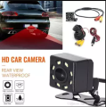 Universal HD CCD 8 LED Car Rear View Camera Night Vision Car Reverse Rearview Camera Wide Angle Car Backup Parking Camera. 