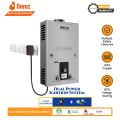 Hanco 10 Liters Instant Gas Geyser - Dual Ignition Tankless Water Heater | 100% 2KG Pure Copper Heat Exchanger | Digital Temperature Display | Works on LPG & Natural Gas | Brand Warranty. 