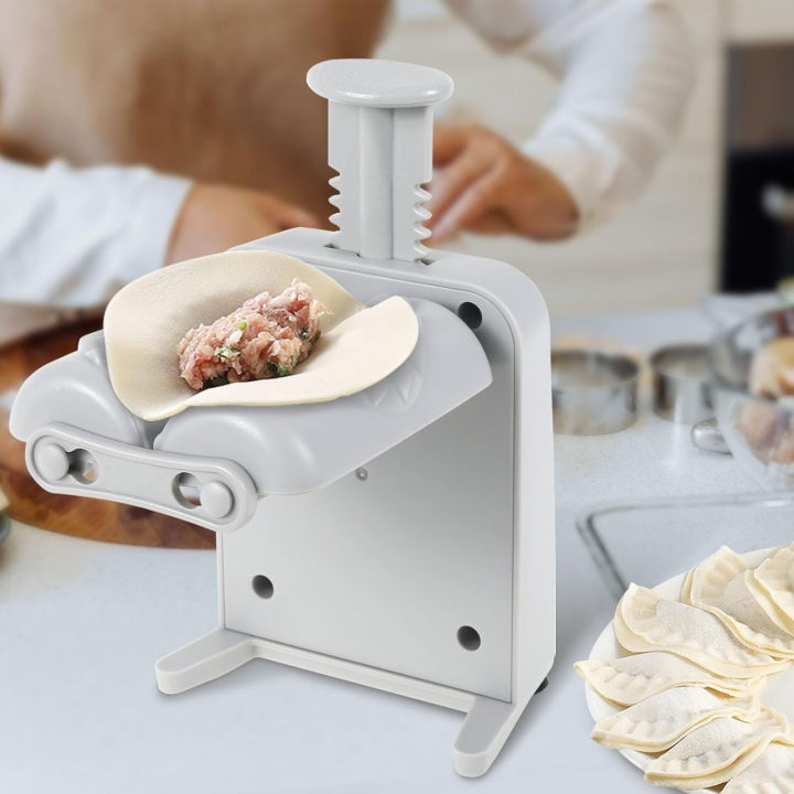 Manual Dumpling -  noodles maker - dumpling maker - pasta maker - dumplings - dumplings frozen - Press Efficient Dumpling Maker -  Mould Portable Empanada Maker -  Tight Fit Dumpling Machine - Reusable for Home Kitchen