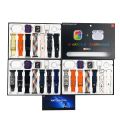 i30 Pro Max Suit Hi watch 9 Ultra 11 in 1 Set Smart watch with Free Airbuds, 5v Adapter and Aluminum Case-i20 Ultra suit max | 49mm Big HD Display | Bluetooth calling and touch watch. 