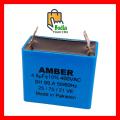 4.5uf Amber Capacitor For fans & Motors. 