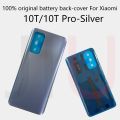 Xiaomi Mi 10T 5G Back Glass Battery Cover Rear Door Housing Case For Xiaomi Mi 10T 5G Back Battery Glass Cover Replacement. 