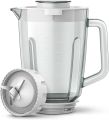 Philips 3000 Series Blender - 600W, 2L Capacity, Glass Jar, ProBlend System, 2 Speed Setting + Pluse - HR2291/20 White. 