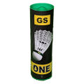 GS One | GS Ghafoor Gold | GS Tournament High Quality Nylon Shuttlecocks For Professional Badminton Indoor Game. 