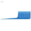 2pcs Sectioning Weaving Highlighting Foiling Hair Comb Salon Hair Combs. 