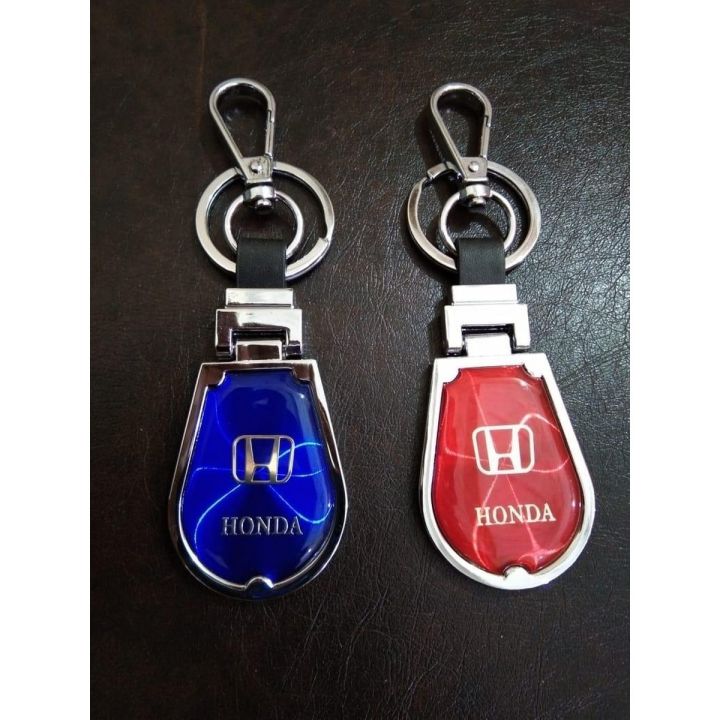 Honda Keychain Civic accord CR-V Fit SPIRIOR Keychain Zinc Alloy Key Chain Car Key Ring Luxury car styling