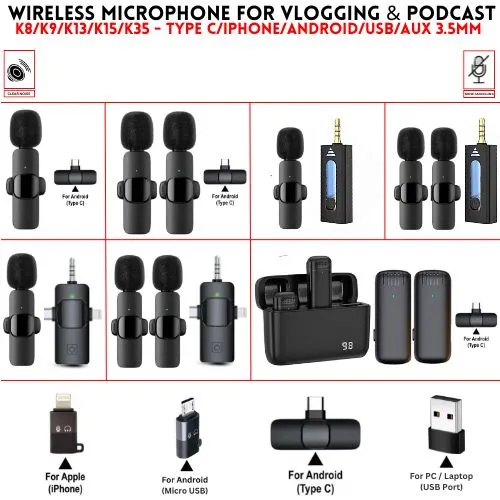 Wireless%20Microphone%20for%20iOS,%20Android,%20USB%20High-Quality%20K8/K9%20for%20Vlogging%20Podcasts%20&%20Interviews%20-%20Image%203